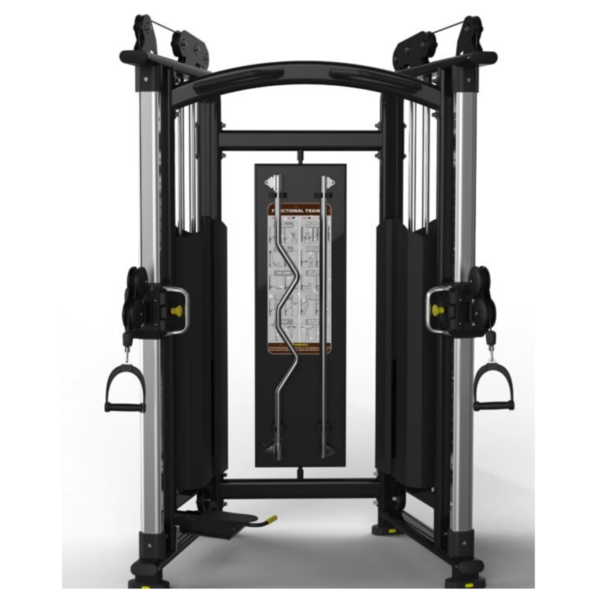 Functional trainer profesional, de ultima generatie, special conceputa pentru utilizarea intensiva in salile de fitness si de catre profesionisti.